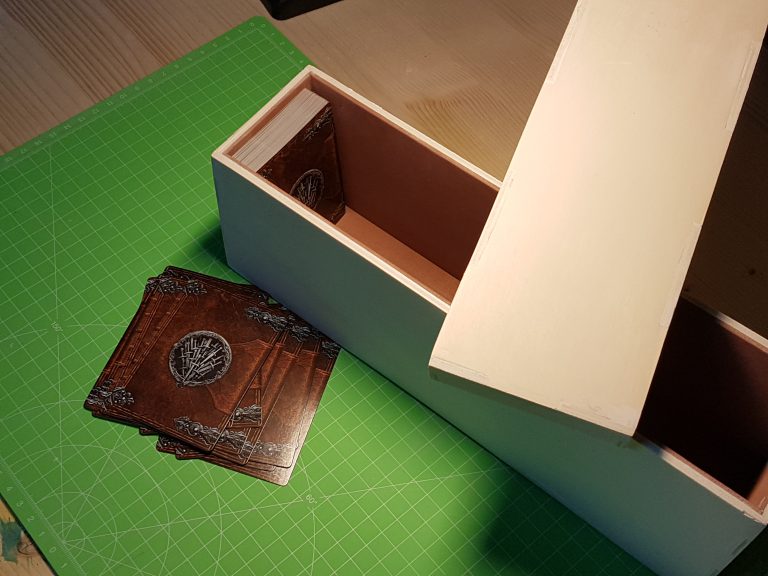 DIY Box für Sammelkarten – Game of Thrones LCG – Papa´s Bastelblog